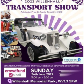 Willenhall Transport Show will assemble at Willenhall Memorial Park this Sunday 26th June 