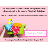 Absolutely Fabulous for all your cleaning needs