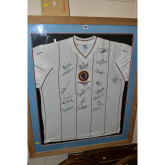 A goal for Villans! Football shirt signed by 1982 European Cup-winning Aston Villa team at Lichfield auction