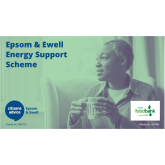 Epsom and Ewell Energy Support Scheme with @CAEpsomEwell and @EpsomFoodBank #EnergySupportScheme a message from Chris Grayling #EpsomMP