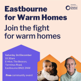 Eastbourne for Warm Homes campaign