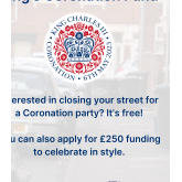 DEADLINE APPROACHES FOR KING’S CORONATION STREET PARTIES