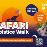  Take a walk on the wild side for St Giles Hospice