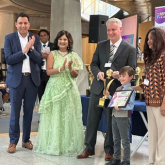 Primary school student scoops national Inspire Award at the Scottish Parliament