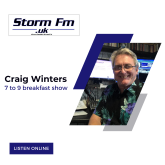 Craig Winters: Your Storm FM Breakfast Show Host