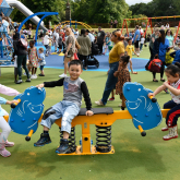 Residents celebrate official opening of new play area at East Park