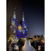 2023 Christmas Light Show at Lichfield Cathedral
