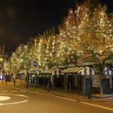  Lights bring smiles to faces on the high street