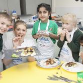 Birmingham pupils cook with Michelin-trained chef and internet sensation, Poppy O’Toole