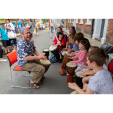 May Bank Holiday brings a festival to Shrewsbury town centre street.