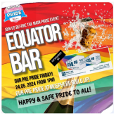 Reflex Industrial Estate Willenhall are proud sponsors of Equator Bar Birmingham for Birmingham Pride 2024