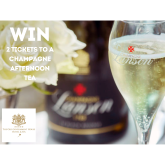 Win two tickets for a Champagne Afternoon Tea