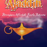 ALADDIN Affordable, family panto is FLYING into Birmingham this Christmas!  (22nd November – 7th December 2024)