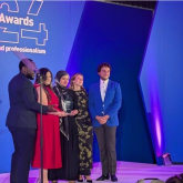 Local organisation celebrates major win at Charity Times awards