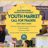 Youth Market in Eastbourne Returns This May – Apply Now