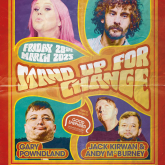 Tickets selling fast for ‘Stand up for Change’ comedy night 