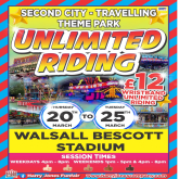 Harry Jones Funfair Walsall 2025 - Dates & Updates