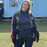 Walsall businesswoman takes the leap for a friend – and for a good cause raising £480