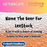 Help us Name The Beer For LeeStock