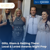 Glitz, Glam & Getting There: Local & Loved Awards Night Prep