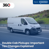 Double Cab Pickups: Important Tax Changes Explained
