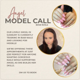 Brown & White's Angel Model Nail Call!