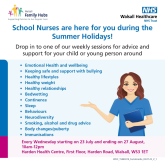 Summer support sessions for families