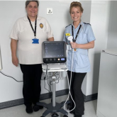 Charity donates £5,000 to improve patient care