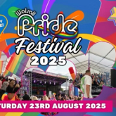 Walsall Pride Festival 2025 – Get Your Tickets Now!