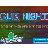 Get Your Thinking Caps On – Quiz Nights are Back at Oake Manor!