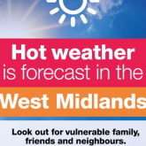 Health advice for Walsall residents as yellow heat health alert is issued
