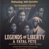 Step into an unforgettable evening of intrigue, culture, and celebration at the Black History Murder Mystery Dinner & Dance on Saturday, 4th October.