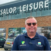Andy still enjoying work at family-friendly Salop Leisure after 30 years