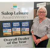 The friendly voice and face of Salop Leisure celebrates 50 years’ service