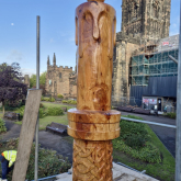 Out of darkness cometh light: new sculpture unveiled for city