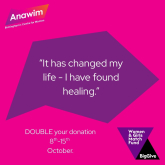 Double your Donation to Anawim this October!