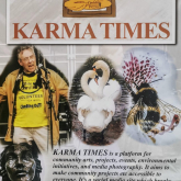 Former Walsall Poet Laureate featured as Karma Times flier 