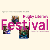 Poems Premiered at Sutton Coldfield Town Hall on display at Rugby Literary Festival
