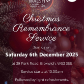 Special service to remember lost loved ones