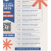 CREATIVE CAFES AT  THE TABLE 2025 - 2026