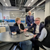 West Midlands Mayor Visits Bloxwich Launchpad to Celebrate Local Success and Support Future Growth
