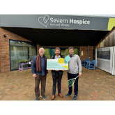 Squash Community Raises £1,550 for Severn Hospice