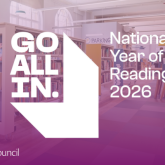 Walsall libraries support ‘Go All In’ campaign during National Year of Reading