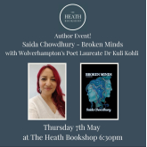 Book Launch For Birmingham Poet