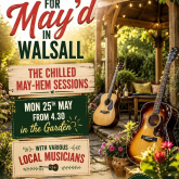 May 2026 is live music month for Walsall!