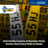 Behind the Scenes at Number Plate Genie: How Every Plate Is Made