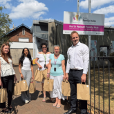 Food parcel donation brings summer support to Walsall families