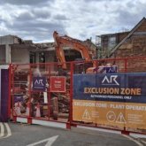 Demolition begins as town centre transformation moves forward