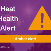 Walsall residents urged to take extra care during amber heat health alert