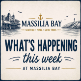 What’s Happening at Massilia Bay This Week